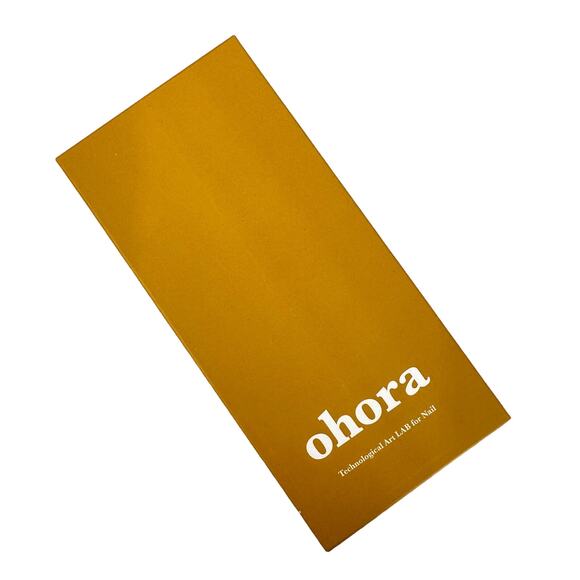 Ohora Semi Cured Gel Nail Strips N Cream Pumpkin NB-072 - Picture 2 of 3